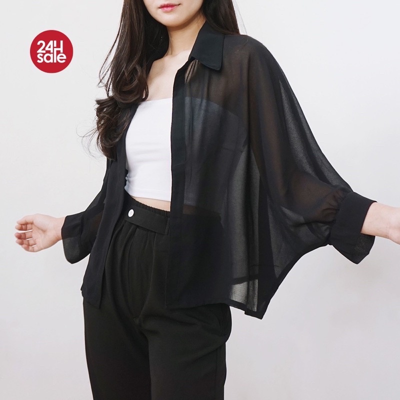 Jual Toply shop BISA COD Outer Basic FeLicia Oversize | Shopee Indonesia