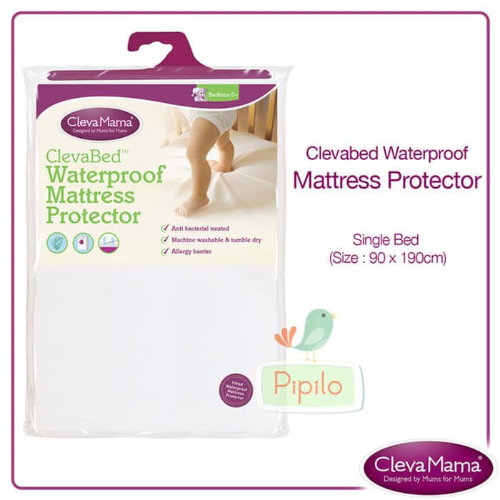 Clevamama waterproof mattress outlet protector single