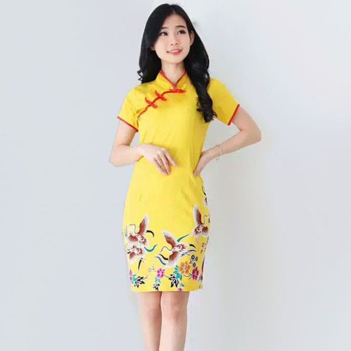 Baju sale batik cheongsam