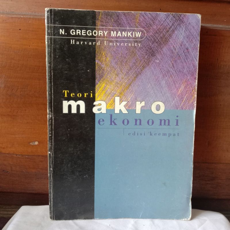 Jual TEORI MAKROEKONOMI Oleh N. GREGORY MANKIW | Shopee Indonesia