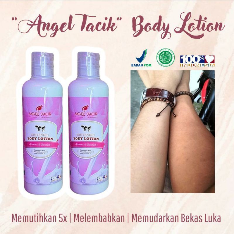 Jual BODY LOTION ANGEL TACIK ORIGINAL ( untuk kulit yang susah putih