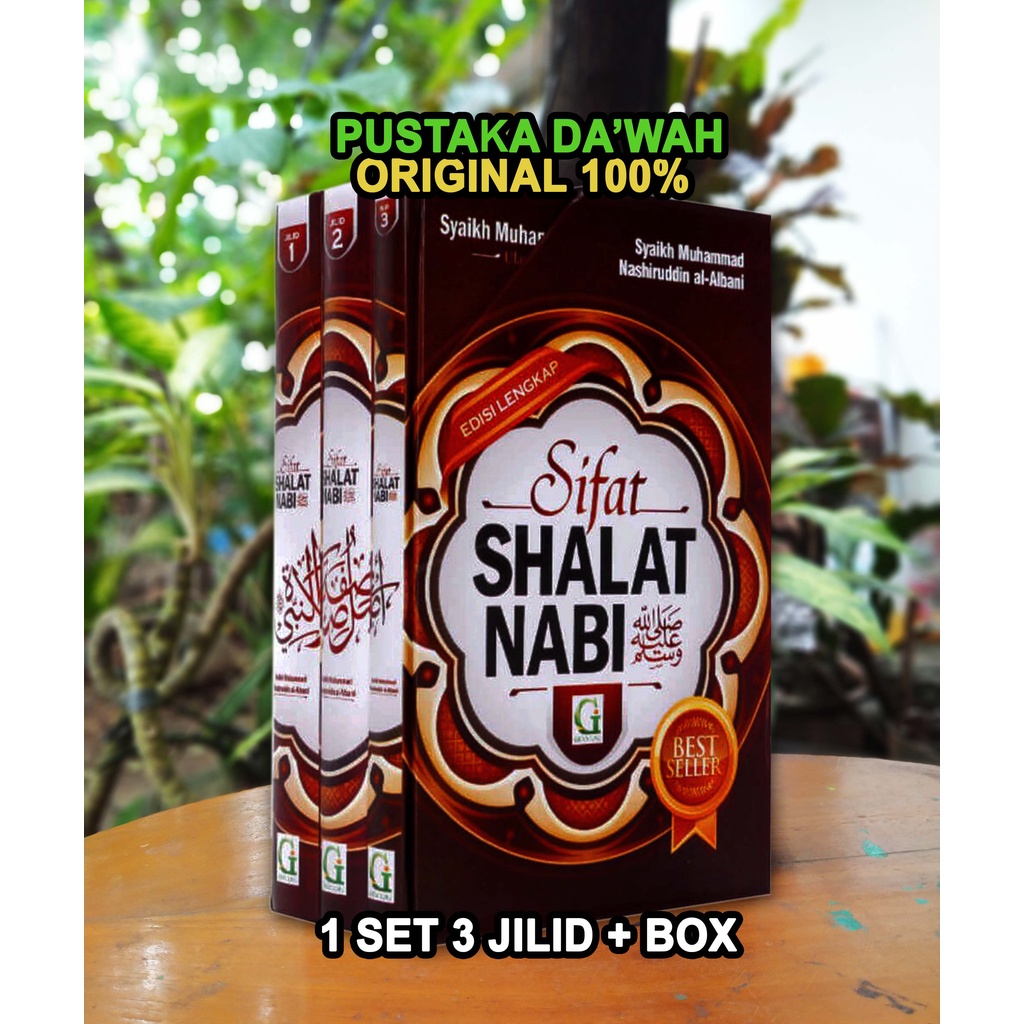 Jual Sifat Shalat Nabi 1 SET Lengkap 3 Jilid Syaikh Muhammad ...