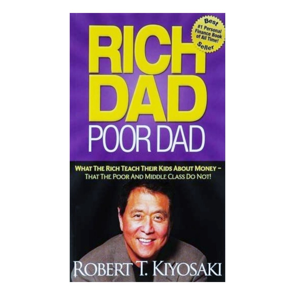 Jual Buku Import Rich Dad Poor Dad Robert Kiyosaki English Version