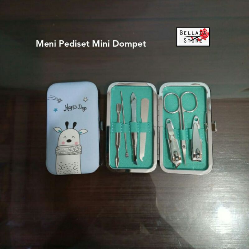 Jual Alat Manicure Pedicure Set Dompet Mini Meni Pediset Mini Shopee Indonesia