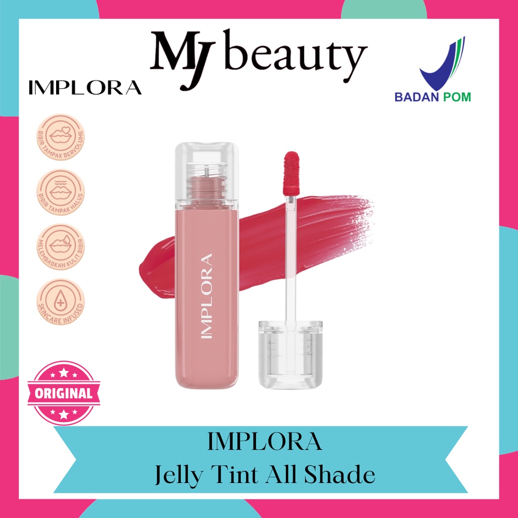 Jual IMPLORA Jelly Tint All Shade (pilih varian) Shopee Indonesia