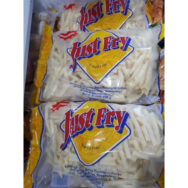 Jual Diamond Just Fry French Fries / Kentang goreng beku Just Fry 900gr ...