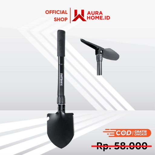 Jual Pacul Sekop Lipat Militer Portablel Survival Tools / Sekop Lipat ...