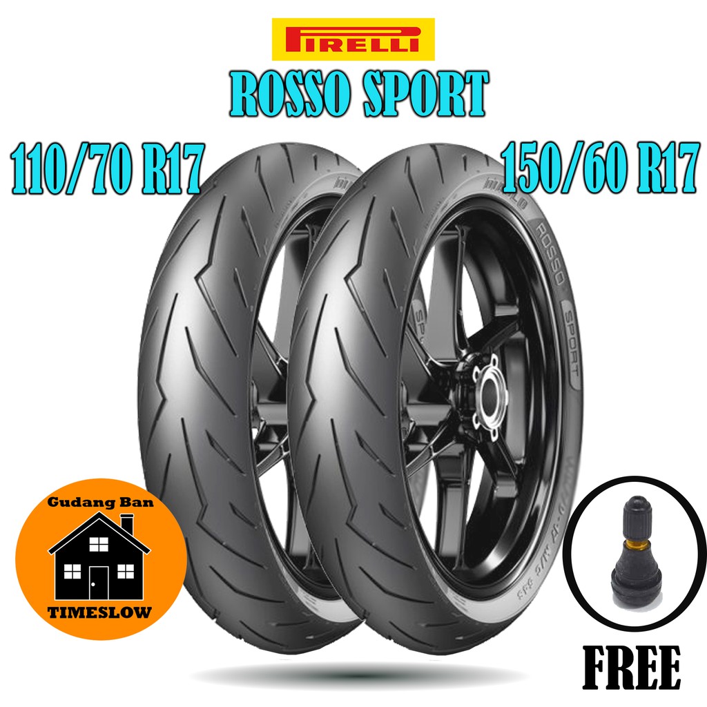 Jual Paket Ban Motor Moge Motor Batangan Pirelli Diablo Rosso