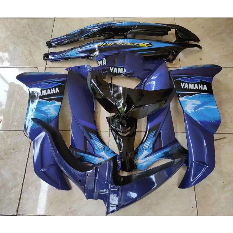 Jual COVER BODY HALUS FULL SET KOMPLIT YAMAHA JUPITER Z BURHAN BONUS