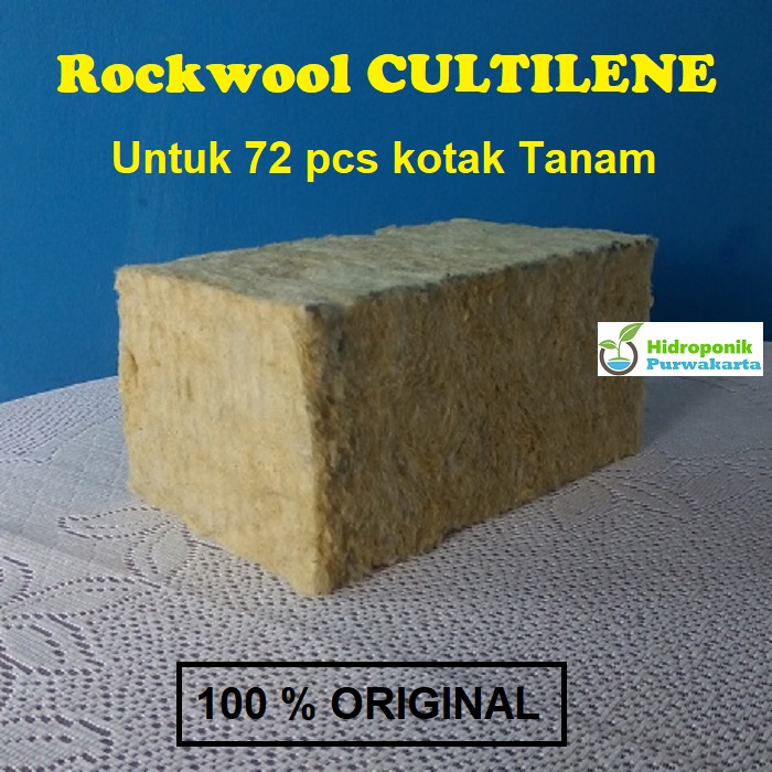 Jual Rockwool Hidroponik Murah Cultilene Untuk Kotak Tanam Shopee Indonesia