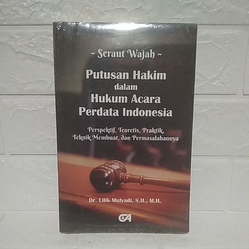 Jual Putusan Hakim Dalam Hukum Acara Perdata Indonesia Perspektif ...