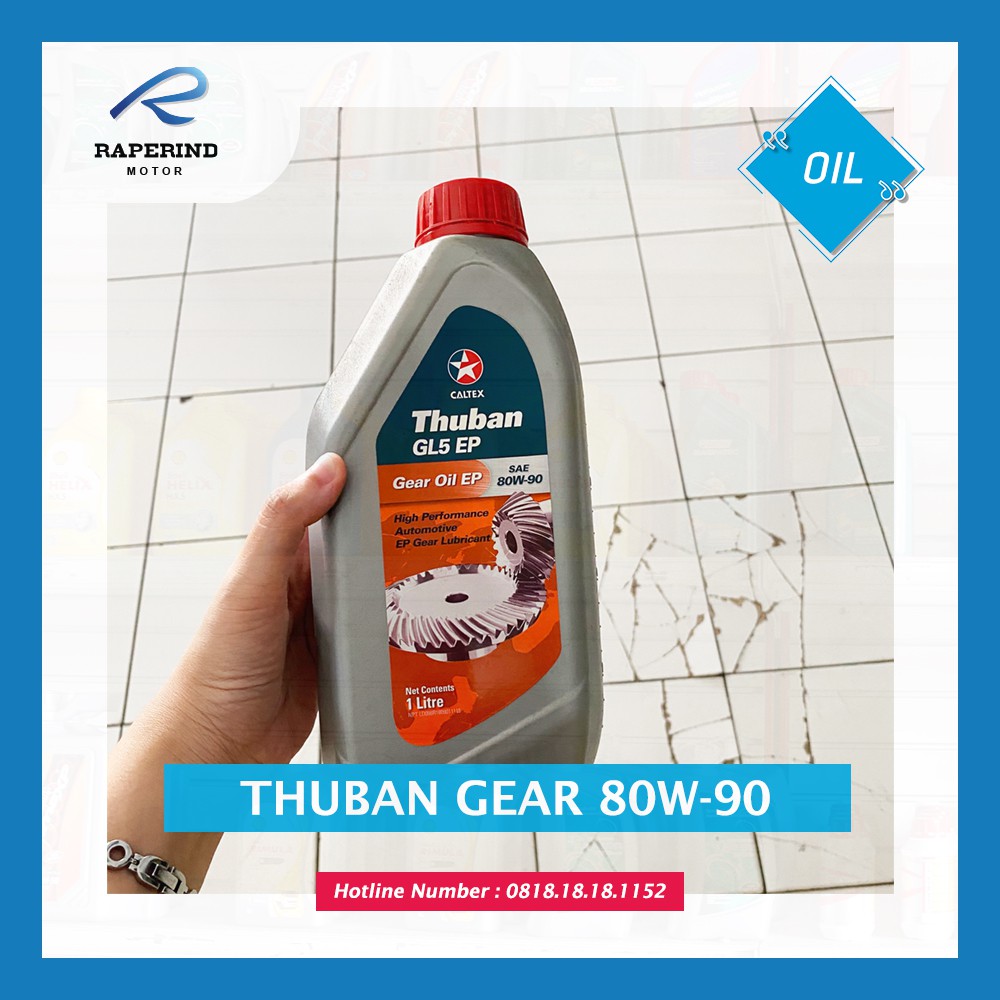 Jual Oli Caltex Thuban Gear GL5 EP SAE 80W90 (1 LITER) Shopee Indonesia