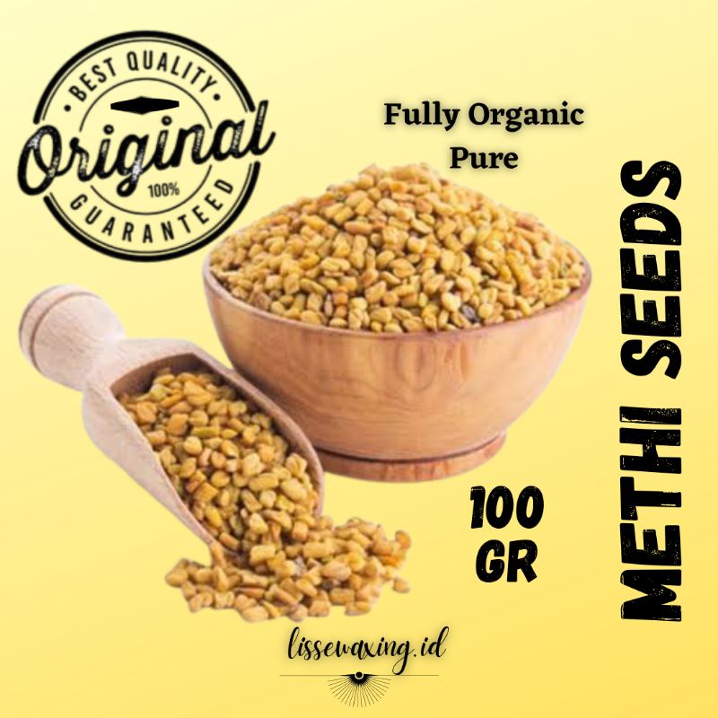 Jual Methi Seeds Fenugreek Seeds Pembesar Payudara 100 Organic