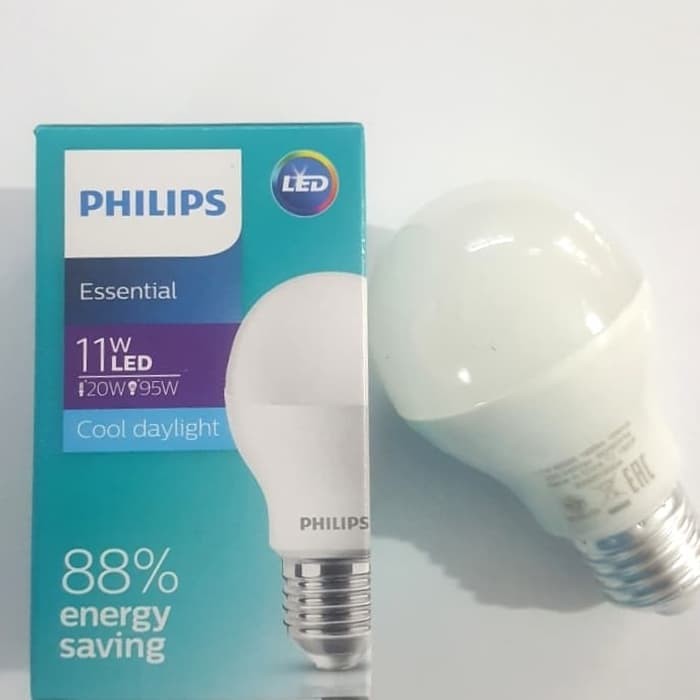 Jual Lampu Philips Led Essential 11 Wat/ Putih | Shopee Indonesia