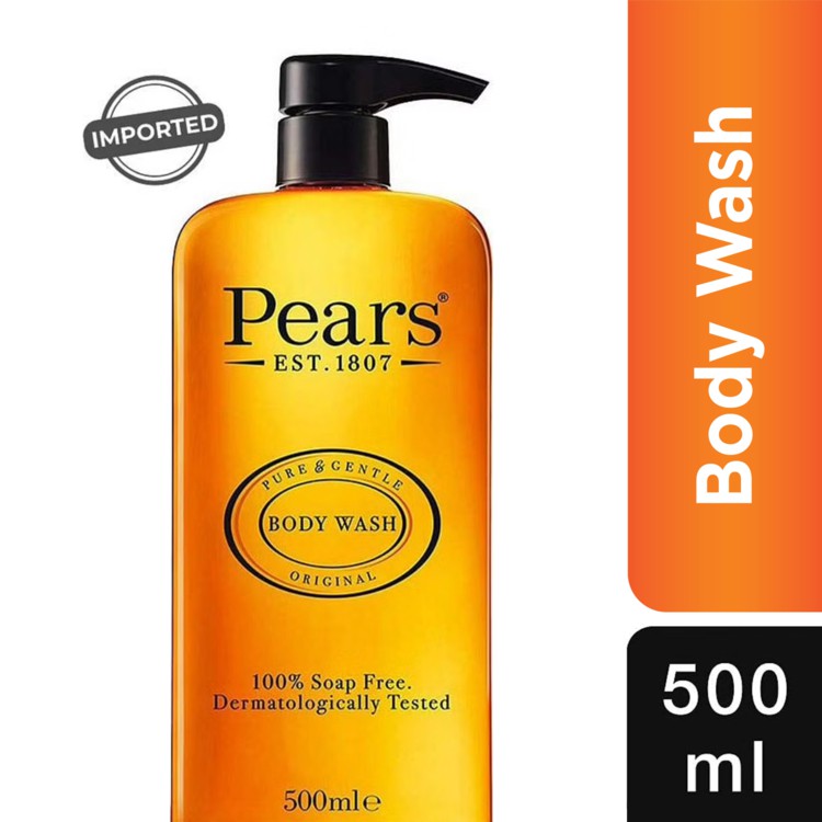 Jual Pears Pure And Gentle Body Wash Original 500ml Shopee Indonesia