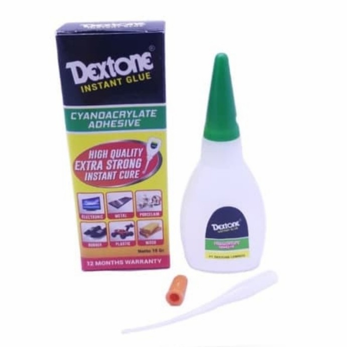 Jual LEM DEXTONE CYANOACRYLATE / lem setan korea | Shopee Indonesia