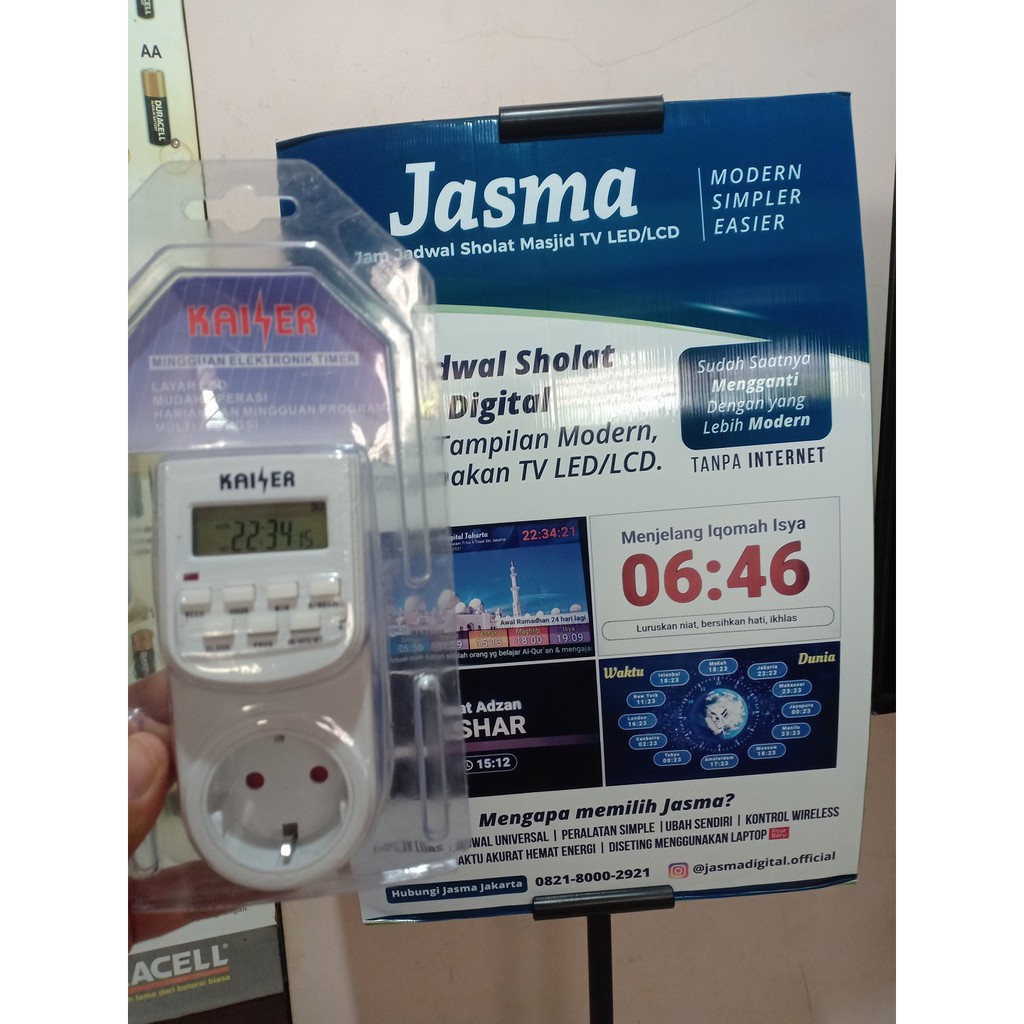 Jual Timer On Off otomatis untuk Jam Sholat Masjid Jasma | Shopee Indonesia
