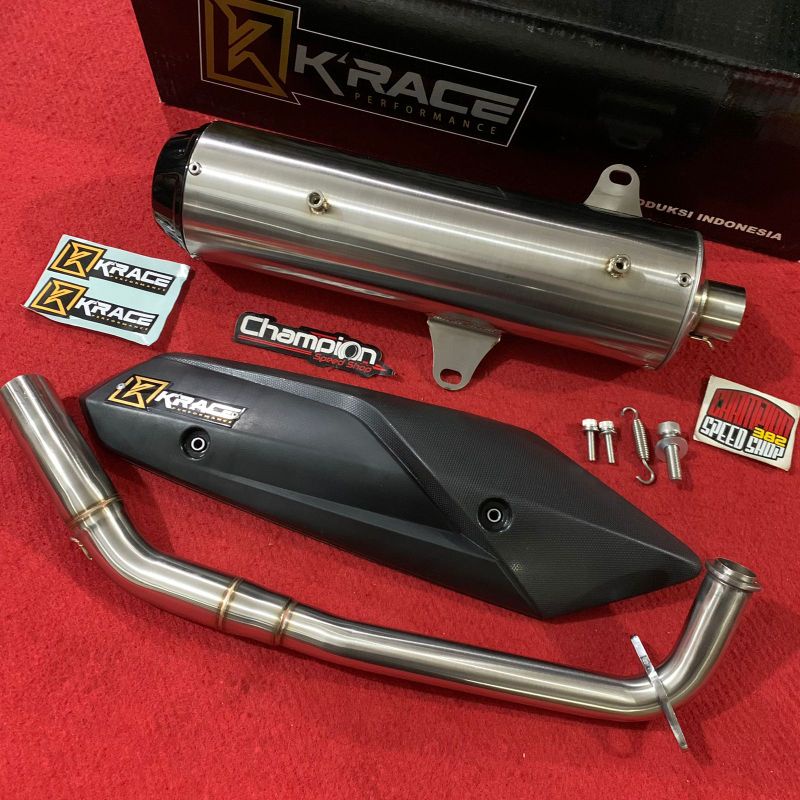 Jual Knalpot Standar Racing Stainless K RACE KRACE Original All New ...