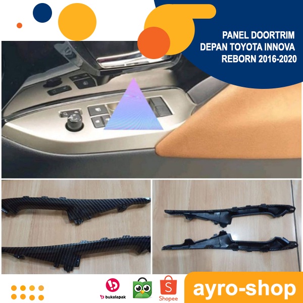 Jual PANEL DOORTRIM DEPAN TOYOTA INNOVA REBORN 2016-2020 | Shopee Indonesia