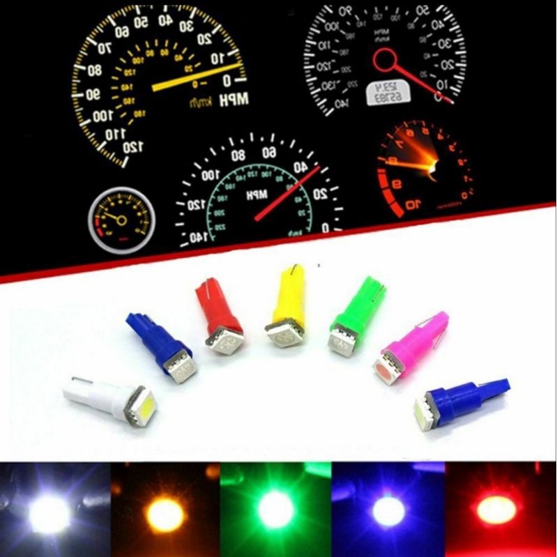 Jual Lampu LED T5 Jagung DC12V Indicator Light Dashboard Speedometer