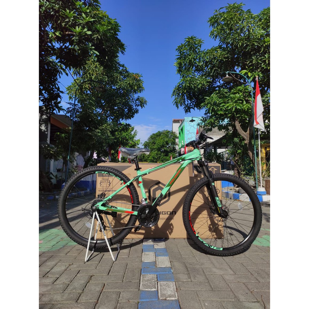 Jual Polygon CASCADE 4 MTB 2x8speed Hydraulic Disc Brakes | Shopee ...