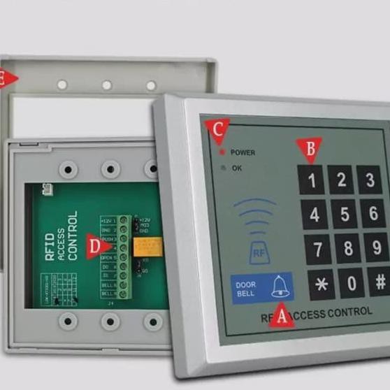 Jual Rfid Proximity Entry Door Lock Acces System Kunci Pintu Artec01 ...