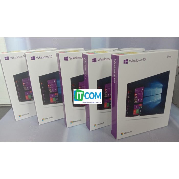 Jual PROMO PROMO Microsoft WINDOWS 10 PRO FPP USB FULBOX Bisa Pindah PC ...