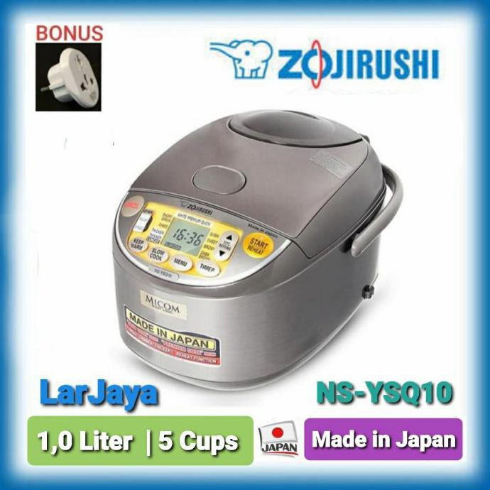 Jual Rice Cooker ZOJIRUSHI NSYSQ10.XJ ( MADE IN JAPAN) Shopee Indonesia
