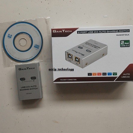 Jual Gaintech Auto Switch Printer 2port | Shopee Indonesia