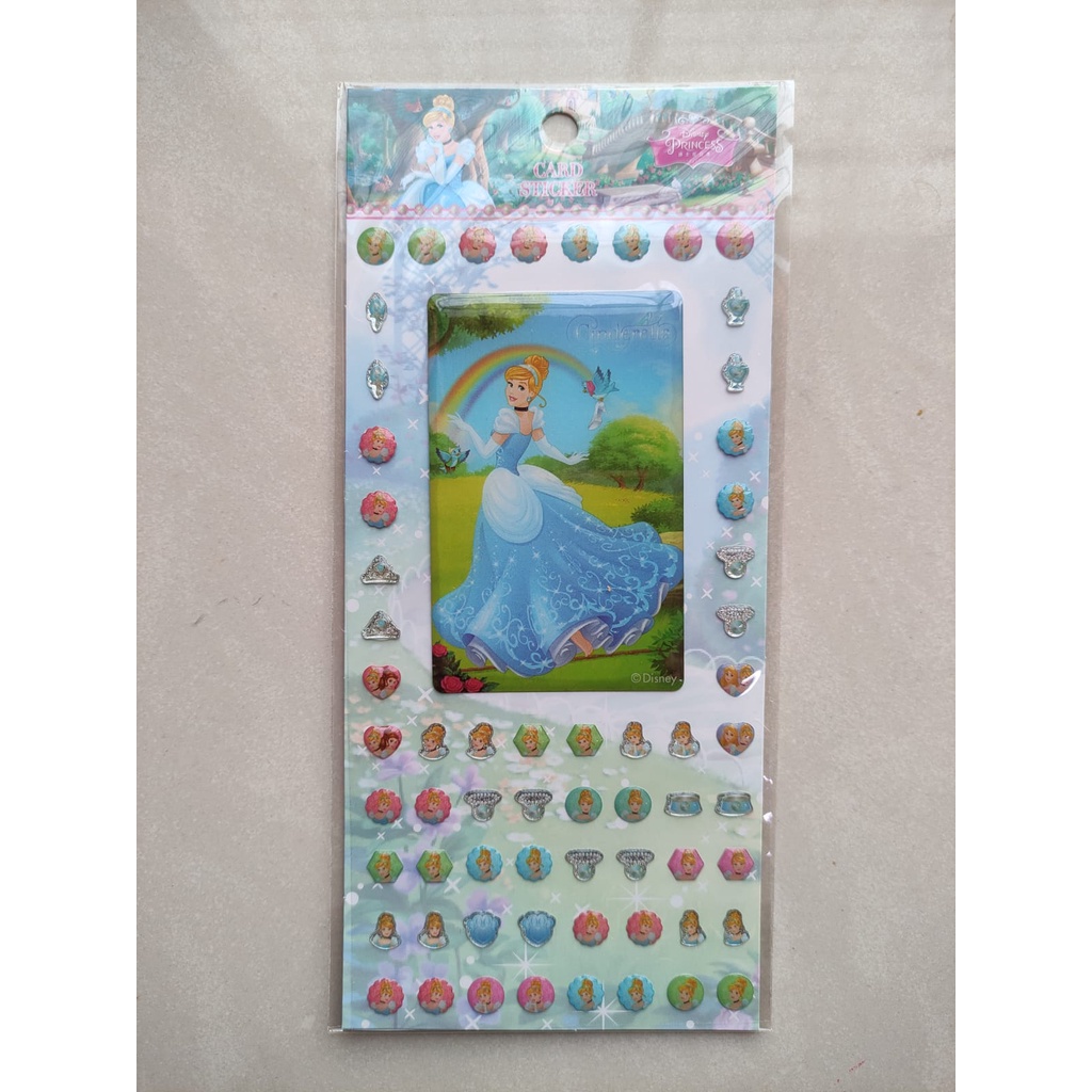 Jual Stiker Sticker Tempel Princess Aurora Cinderella Snow White Belle ...