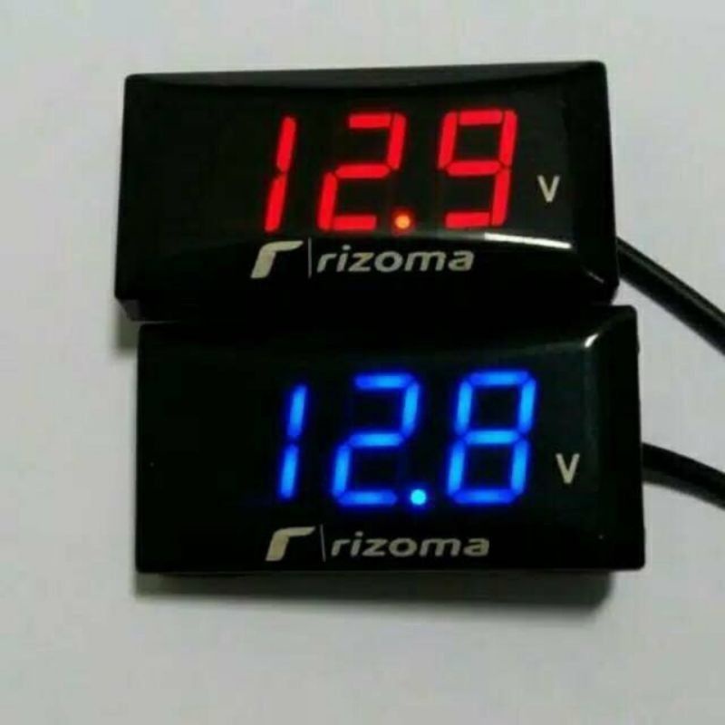 Jual Volt Meter Motor Volt Meter Aki Digital Alat Pengukur Aki Motor
