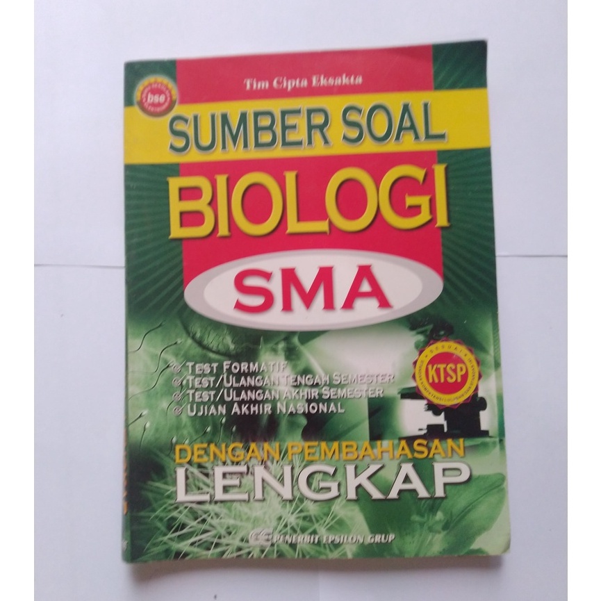 Jual Buku Sumber Soal Biologi SMA Lengkap | Shopee Indonesia