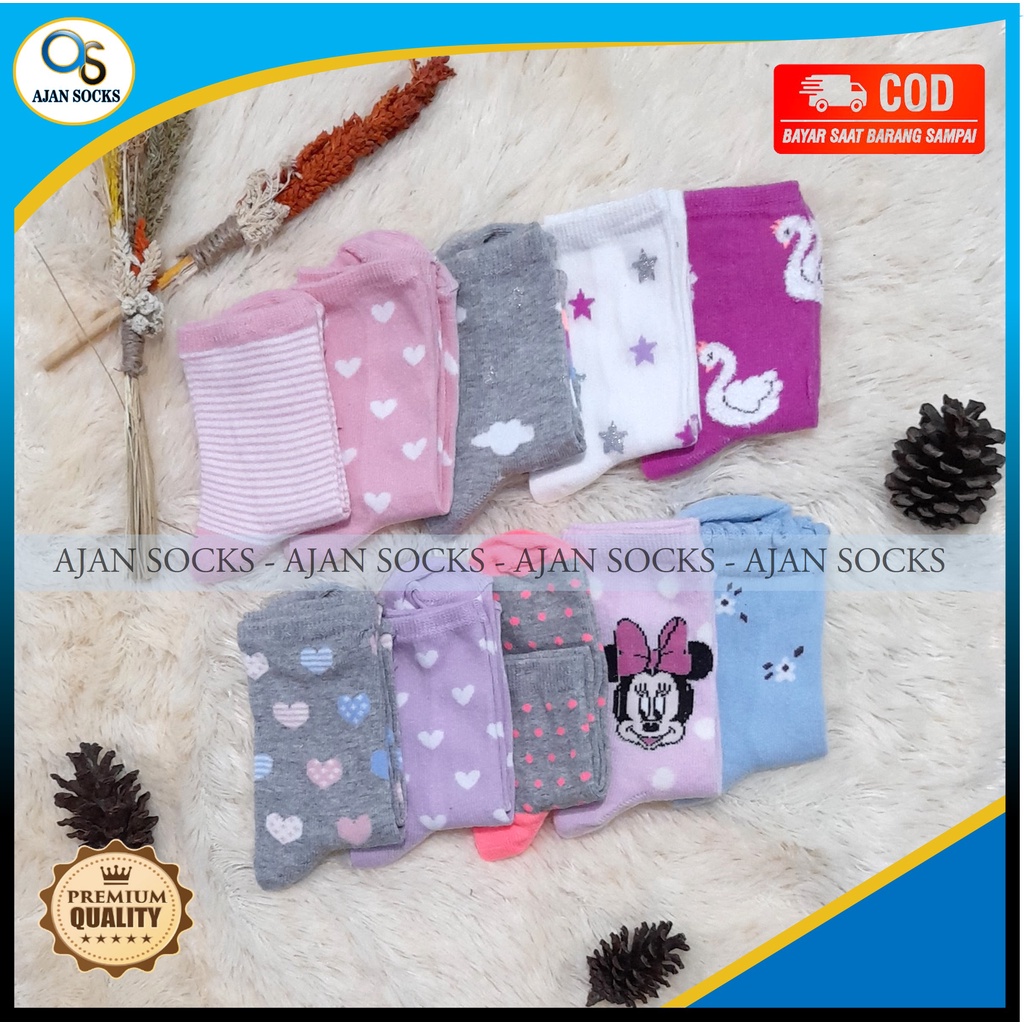 Kidz Too Diamond Text Kaus Kaki Anak Perempuan