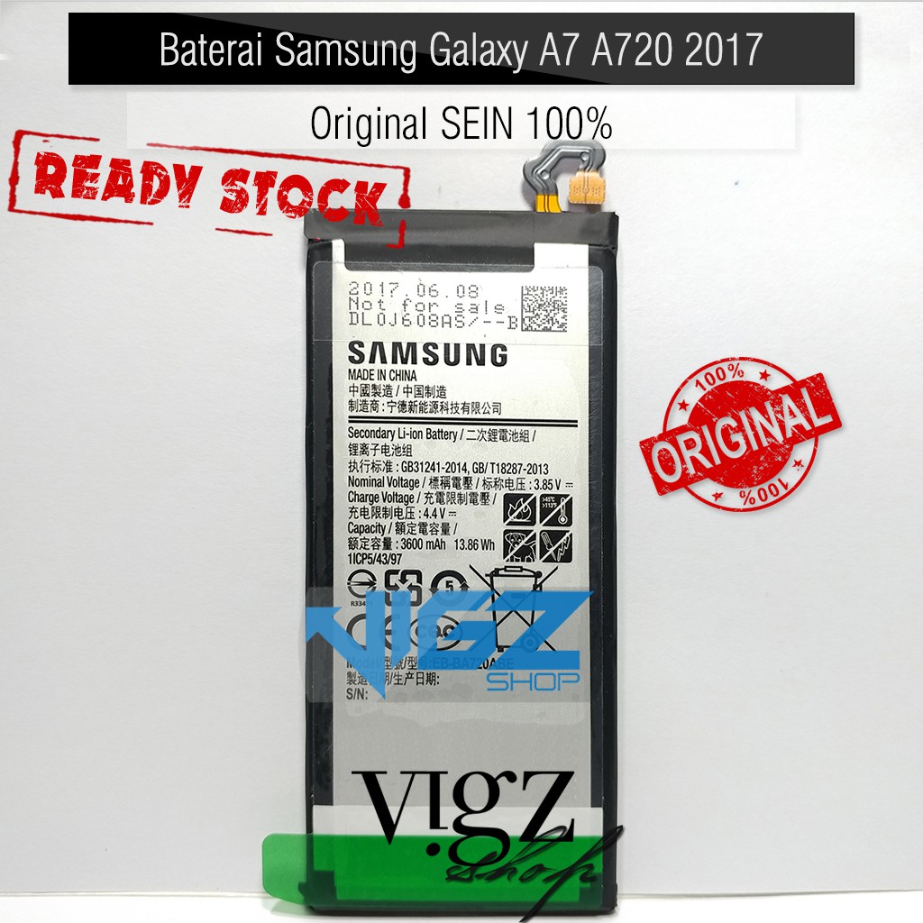 Jual Baterai Samsung Galaxy A7 2017 A720 EB-BA720ABE Original 100% ...