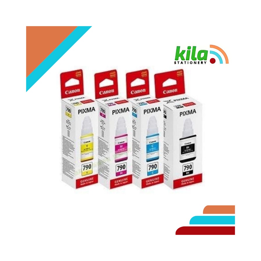 Jual Tinta Canon 790 (B, C, Y, M) (1SET) = Canon PIXMA G1000 | G2000 ...