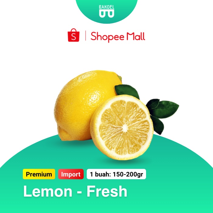 Jual Lemon Import Fresh (Harga Per Buah / Pcs) - Bakoel Sayur Online ...
