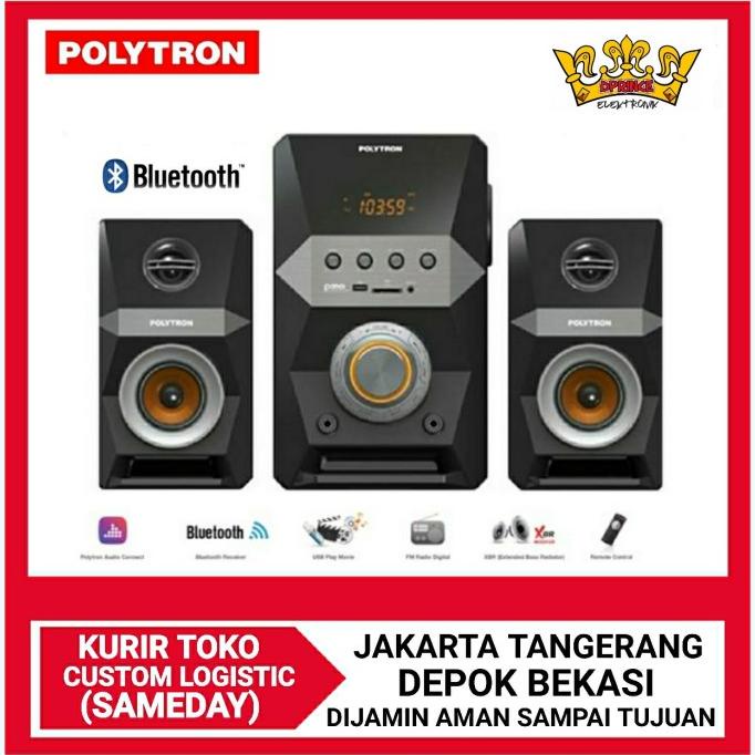 Jual Polytron Pma 9502 Active Speaker With Bluetooth Karaoke Shopee