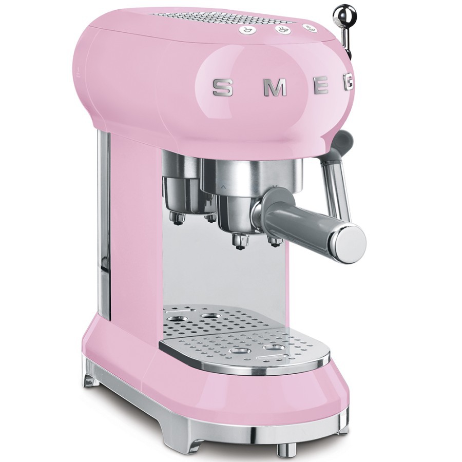 Jual SMEG MESIN KOPI ESPRESSO ECF 01PKEU / COFFEE MAKER PINK ORIGINAL ...