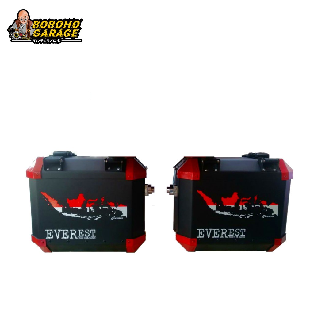 Jual SIDEBOX PANNIER BOX MOTOR 20 LITER BAHAN ALUMUNIUM UNIVERSAL