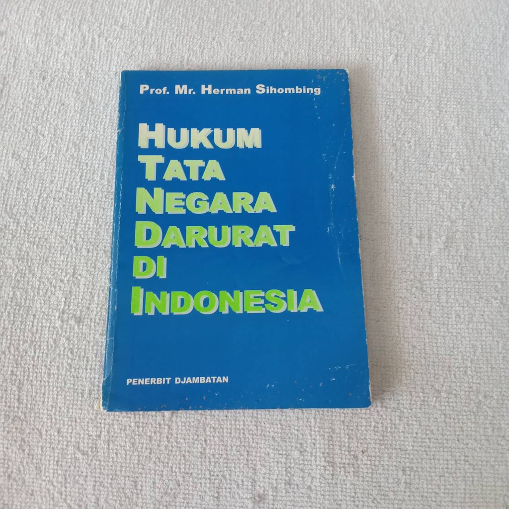 Jual Hukum Tata Negara Darurat Di Indonesia Shopee Indonesia