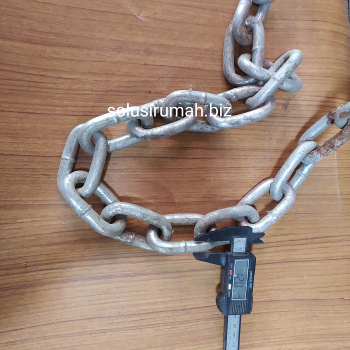 Jual RANTE GALVANIS 12MM AN PERMETER RANTAI BESI SILVER GALVALUM SILVER ...