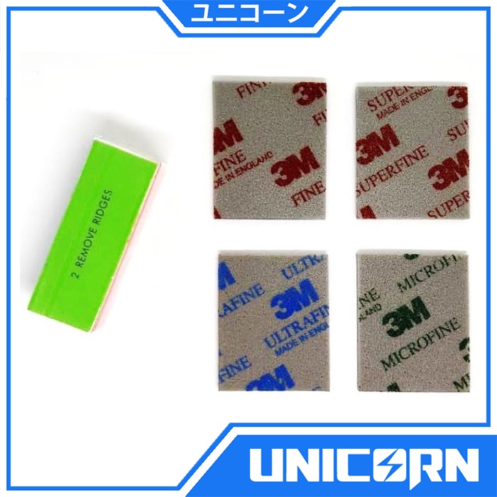 Jual 3M SANDING SPONGE SET + POLISHER 4 GRADE FOR GUNDAM MODEL KIT