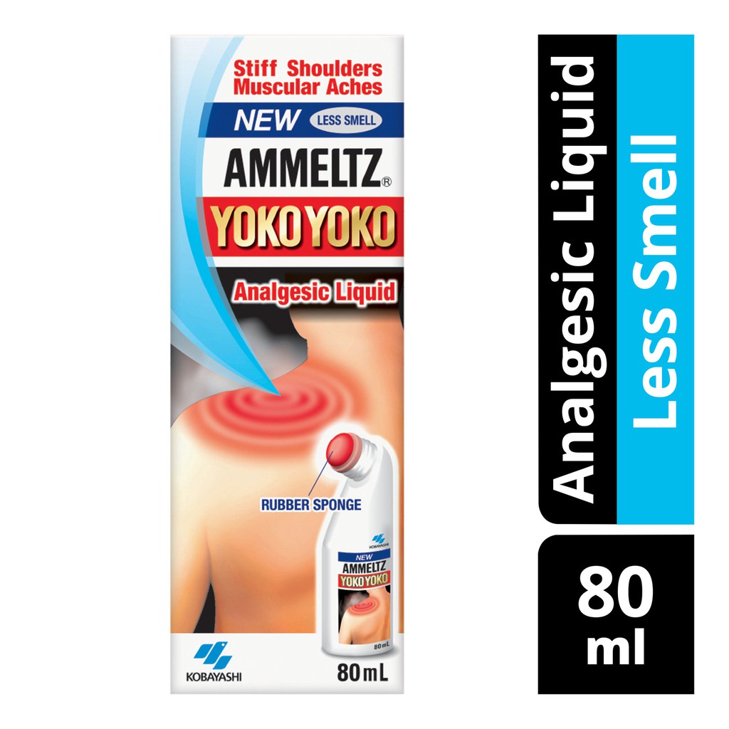 Jual Ammeltz Yoko Yoko Analgesic Liquid - Less Smell 80ml - Singapore ...