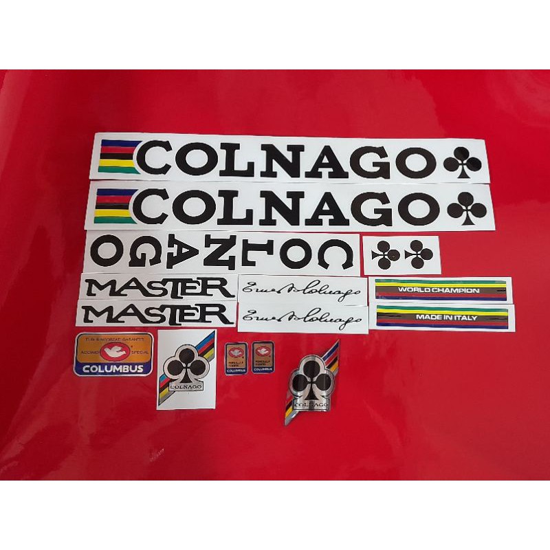 Jual Custom Emblem Colnago + Stiker Sepeda Colnago | Shopee Indonesia