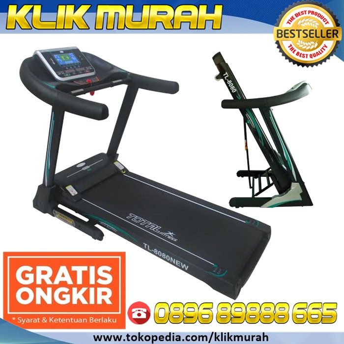 Jual Treadmill Electric 3Hp Tl8080 Merk Paling Bagus Treadmill Listrik