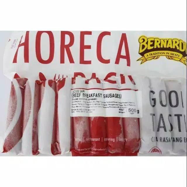 Jual Sosis Sapi Bernard Horeca Pack 1 Kg Shopee Indonesia