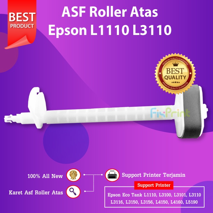 Jual Asf Roller Penarik Kertas Atas Bawah New Epson L1110 L3110 L3150 L4150 L4160 L5190 Shopee 0661