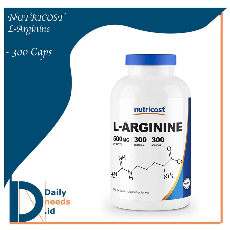 Jual Arginine 300 Kapsul 500mg | Shopee Indonesia
