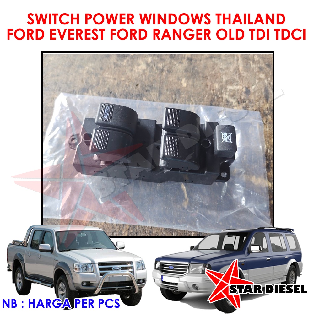 Jual TOMBOL POWER WINDOWS THAILAND SWITCH POWER WINDOWS THAILAND FORD ...