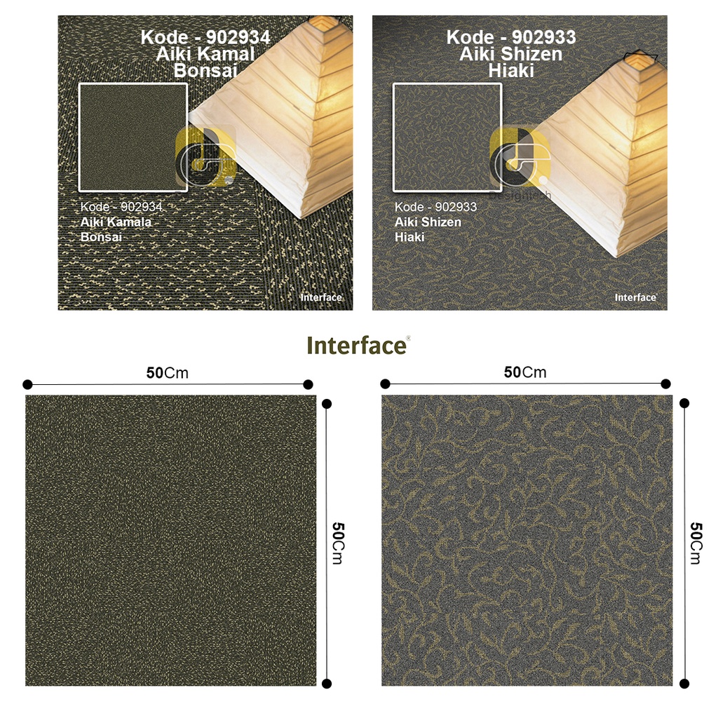 Jual Interface Karpet Tile Lantai Kantor dan Lantai Rumah - Interface ...